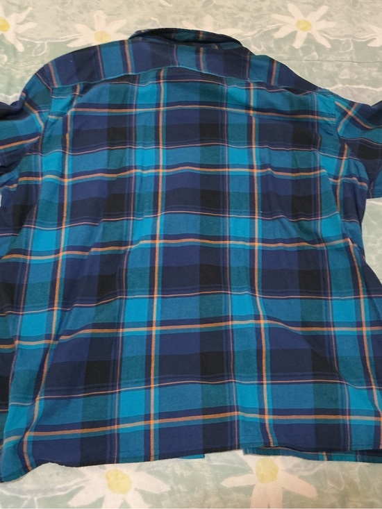 Levi's Other - Levi's Blue and Teal Plaid Button-Down Shirt